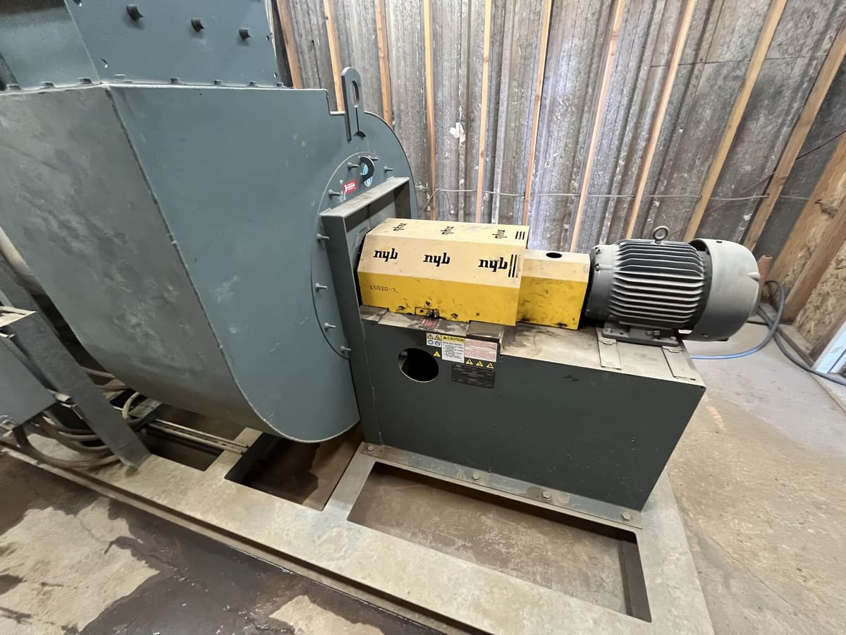 Industrial burner blower motor service
