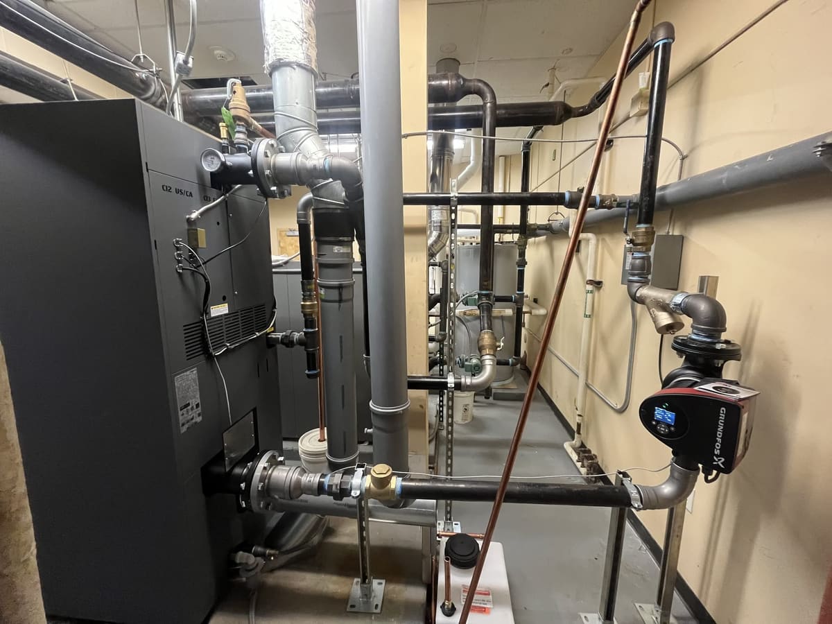 Process piping manifold installation
